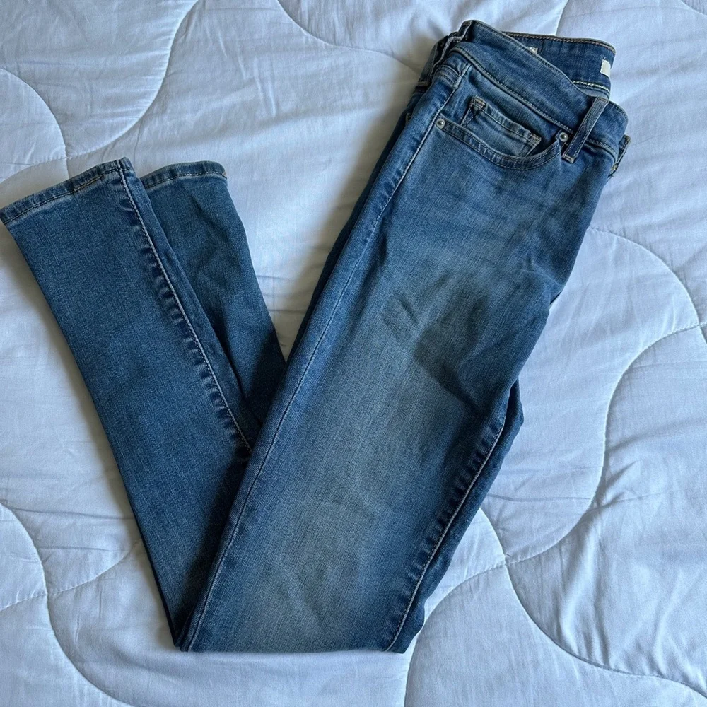 Levi's Slim Straight Jeans size 24 - Picture 2 of 6